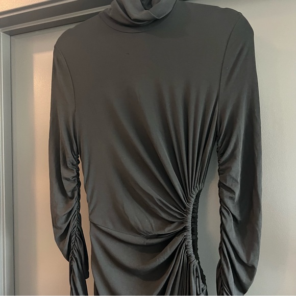 Dolce & Gabbana Cut Out Midi Dress In Nero Black Size IT 42 NEW! W/ tags - Picture 4 of 12